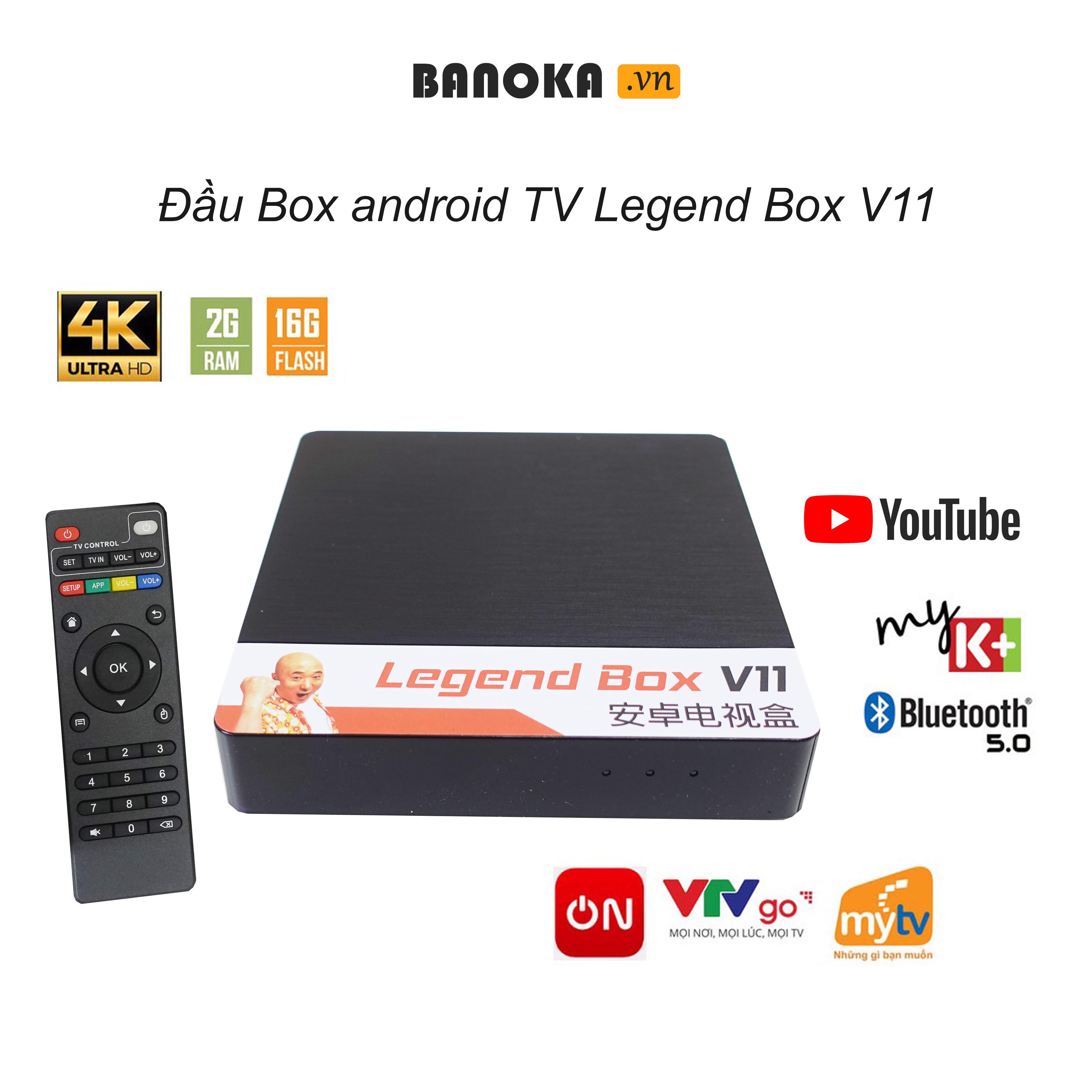 Đầu Android Box Ledend V11 ram 2G rom 16G